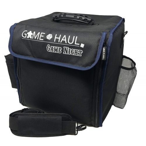  Top Shelf Fun Game Haul: Game Night Padded Board Game Carrying Bag with Handle & Shoulder Strap