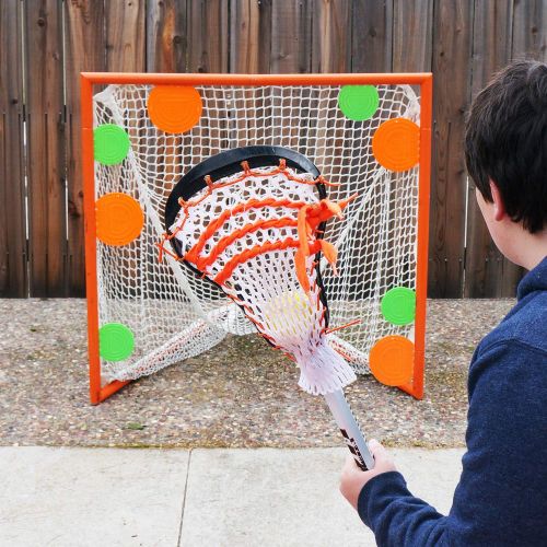  Top Shelf Targets, LLC Combo Pack Magnetic Shooting Targets (Sniper 8-inch 4 Pack Set and Super Sniper 6-inch 4 Pack Set) for Hockey and Lacrosse by Top Shelf Targets | Excellent Practice Tool & Training