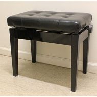Top Stage Artist Piano Music Keyboard Padded Seat Chair Stool Bench (Adjustable Height)