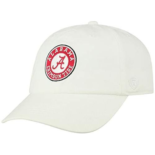  Top of the World NCAA Mens Hat Adjustable Relaxed Fit White Icon