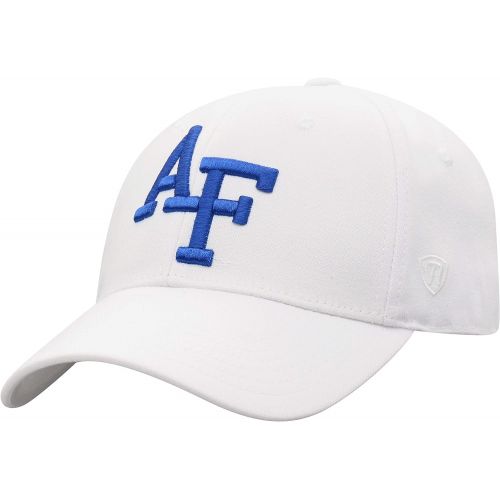  Top of the World NCAA Premium Collection One-Fit Memory Fit Hat White Icon