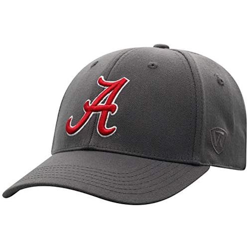  Top of the World NCAA Premium Collection One-Fit Memory Fit Hat Charcoal Icon
