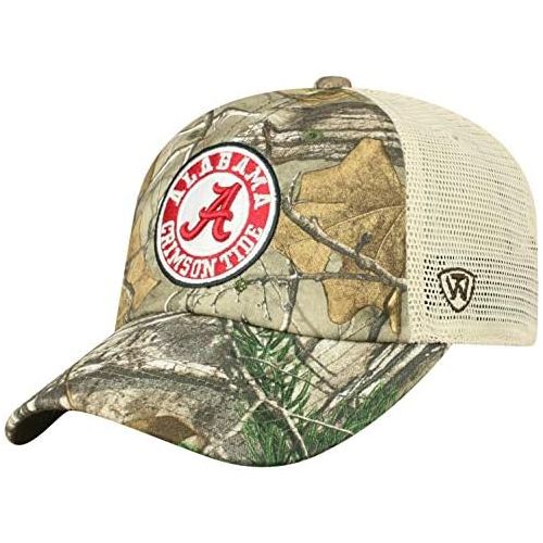  Top of the World NCAA Mens Hat Adjustable Two Tone Camo Stock Mesh Icon