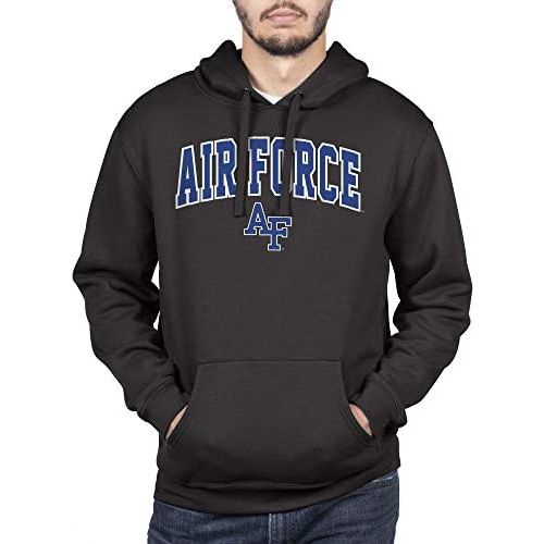  Top of the World NCAA Mens Black Arch Hoodie Sweatshirt