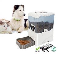 TopPets topPets PF-21B Remote Controlled Automatic Pet Feeder Programmable LCD Control with DC adapter
