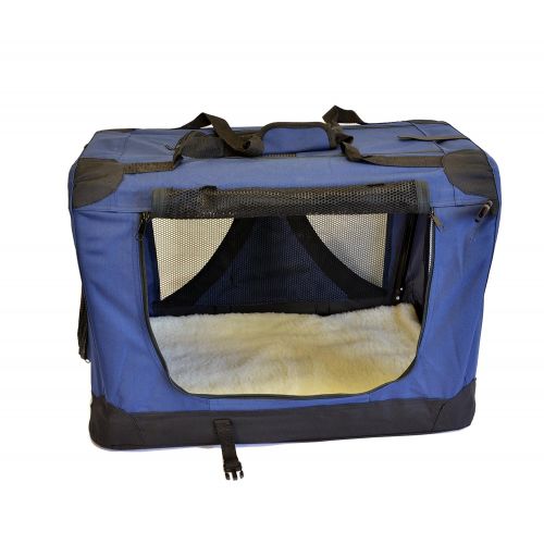  TopPets topPets Portable Soft Pet Crate or Kennel for Dog, Cat, or other small pets. Great for Indoor and Outdoor