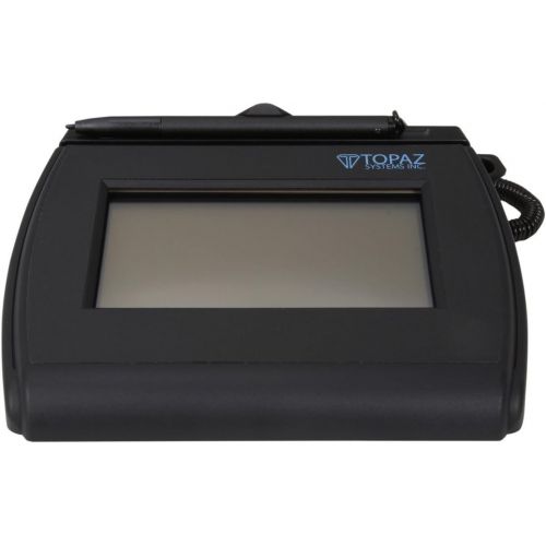  Topaz T-LBK750SE-BHSB-R 4x3 Backlit LCD Signature Capture Pad Dual SerialUSB (Higher Speed Version)
