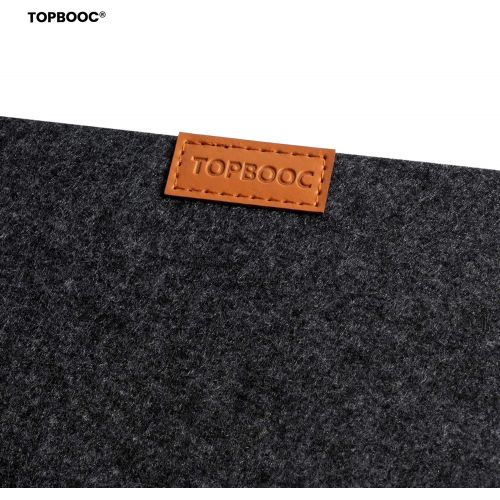  [아마존베스트]Topbooc Place Mats for Dinning Table Felt Placemats Set of 6 Place Mats and 6 Coaster Heat-Resistant Anti-Skid Washable Table Mats(12pcs Black)