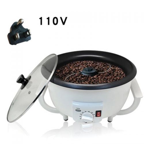 Topchances Household Coffee Roaster Coffee Bean Baker 110V Electric Coffee Beans Roasting Machine
