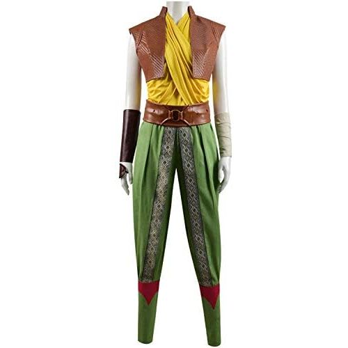  할로윈 용품Topcos Womens Raya Cosplay Costume Dragon Princess Warrior Suits Cosplay Full Set Outfits for Halloween