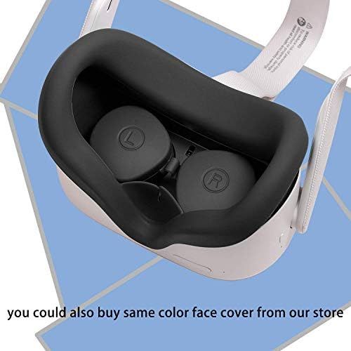  [아마존베스트]Topcovos VR Lens Cover for Oculus Quest 2 Dust Proof Cover for Oculus Quest 2 Anti-Dust Lens Protector