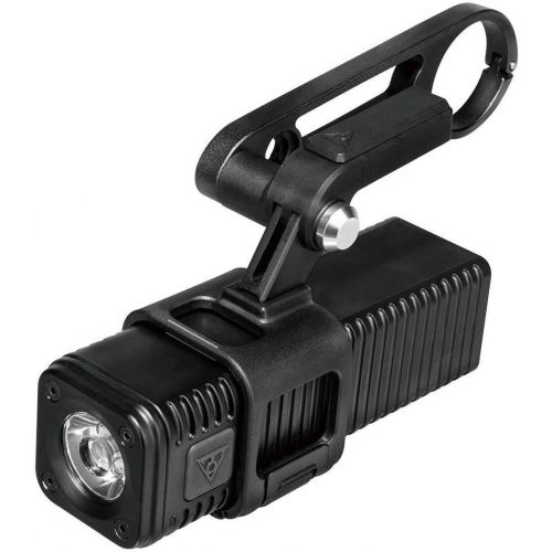 Topeak CubiCubi Ultra Bright Front Bike Light (Choose Your Brightness Level), USB Rechargeable with Very Long Battery Life | Steady or Flashing White Light