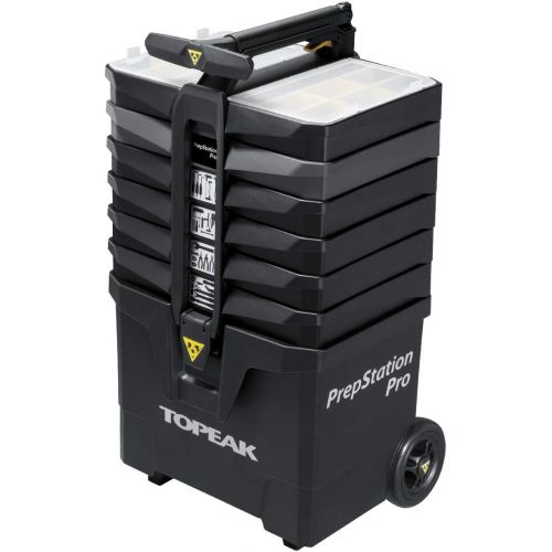  Topeak PrepStation Pro, Portable, 55 Professional Shop Quality Bike Tools (85 Functions)