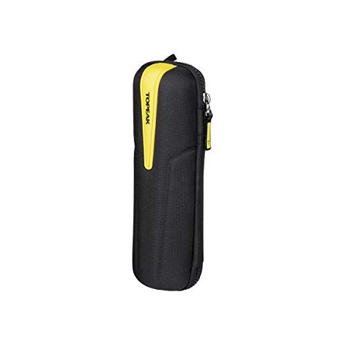  Topeak CagePack XL Bicycle Water Bottle Cage Tool Pack (Black w/Yellow Strap)