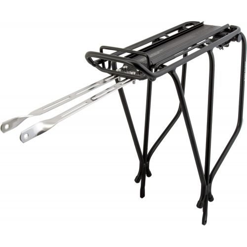  Topeak Super Tourist Tubular Bicycle Trunk Rack with Spring , Black, ?L x W x H ?34 x 17 x 41 cm / 13.4” x 6.7”?x 16.1”