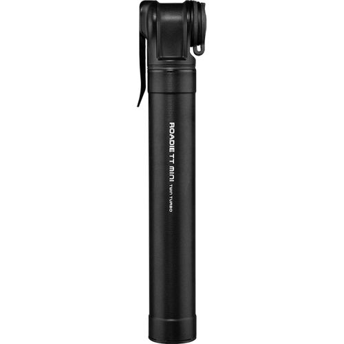  Topeak Roadie TT Mini Twin Turbo Mini Pump Black, One Size