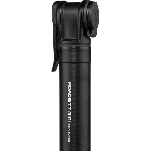  Topeak Roadie TT Mini Twin Turbo Mini Pump Black, One Size