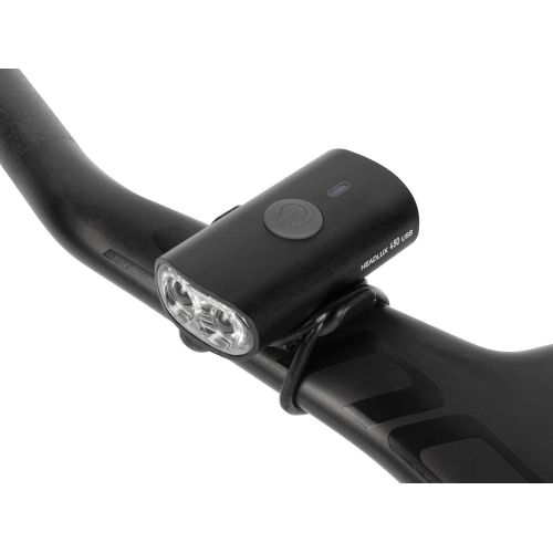  TOPEAK HeadLux, 450 Lumens, USB Rechargeable Light, Aluminium Body, Black Safety Light Cycling Unisex Adult, (Black), 6.7 x 4.7 x 2.7 cm / 2.6 x 1.9 x 1.1 inches