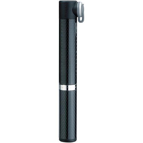  Topeak Micro Rocket CB MasterBlaster Carbon Fiber Bike Pump, ?L x W x H ?16 x 2.4 x 2.1 cm / 6.3” x 0.9” x 0.8”