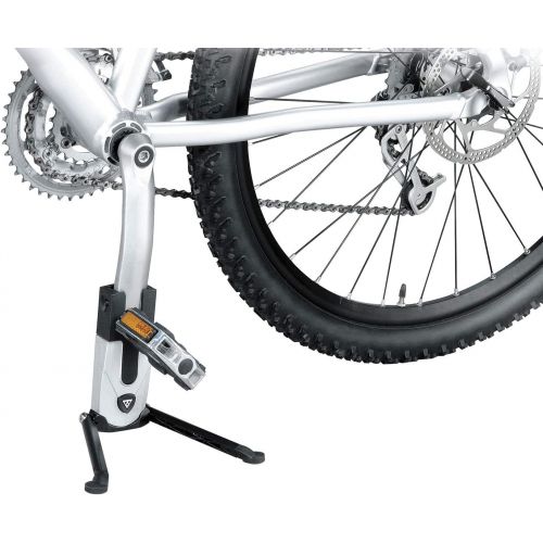  Topeak FlashStand Fat Bike Stand, Silver, Black, 15.7 x 9.6 x 3 cm / 6.2” x 3.8” x 1.2” (Folded) 19.8 x 16.6 x 13.6 cm / 7.8” x 6.5” x 5.3