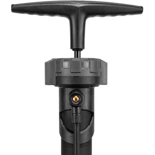  Topeak Joe Blow Booster Floor Pump w/SmartHead DX3 (TJB-BST3), Black, 29.1” X 9.8” X 7.3” (62002365AFFP)