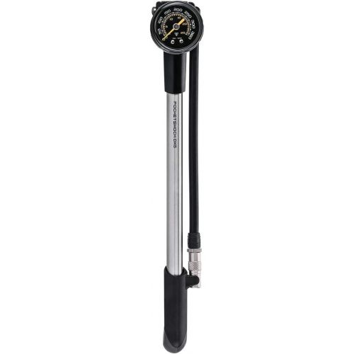  Topeak Pocket Shock DXG XL Bike Mini Pump, Long Version for Home/Shop use with dial Gauge 360 PSI/24.8 BAR