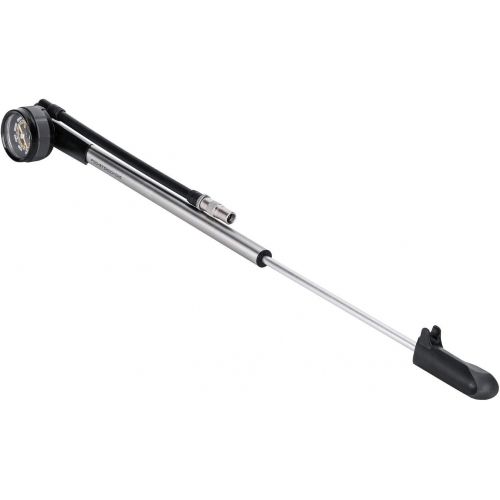  Topeak Pocket Shock DXG XL Bike Mini Pump, Long Version for Home/Shop use with dial Gauge 360 PSI/24.8 BAR