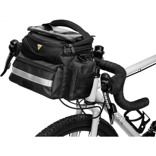  Topeak TourGuide Handlebar Bike Bag with Rain Cover