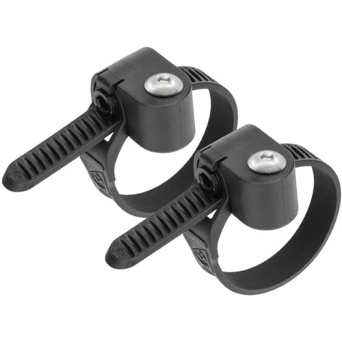  Topeak Versa Bike Mount (2 Piece per Set), Black, 20-60mm