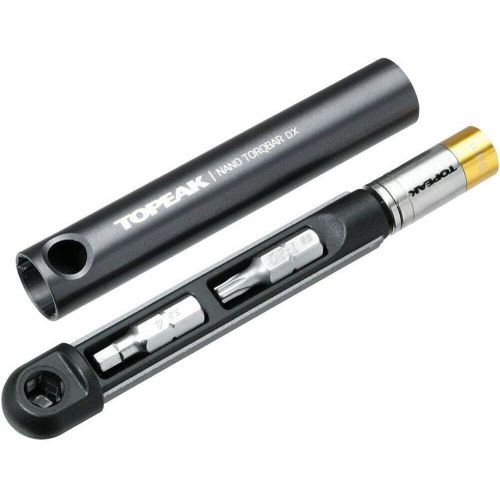  Topeak Nano TorqBar DX with 4nm/5nm/6nm Torque & 5 Tool Bits