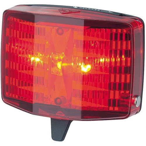  Topeak RedLite Aura Bike Tail Light, red, 5.5 x 4 x 2.2 cm / 2.2” x 1.6” x 0.9” (Light)