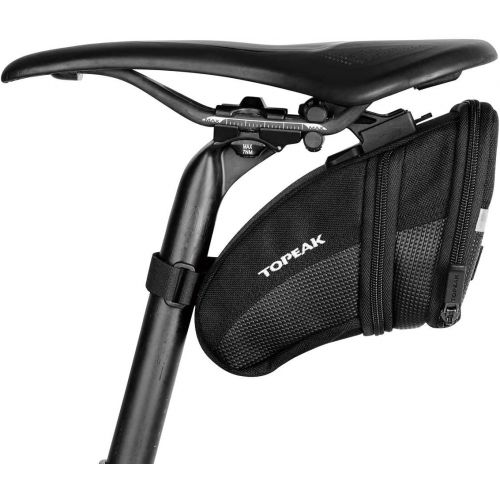  Topeak Aero Wedge Pack, w/ Fixer F25, Medium , Black