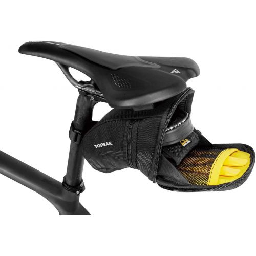  Topeak Aero Wedge Pack, w/ Fixer F25, Medium , Black