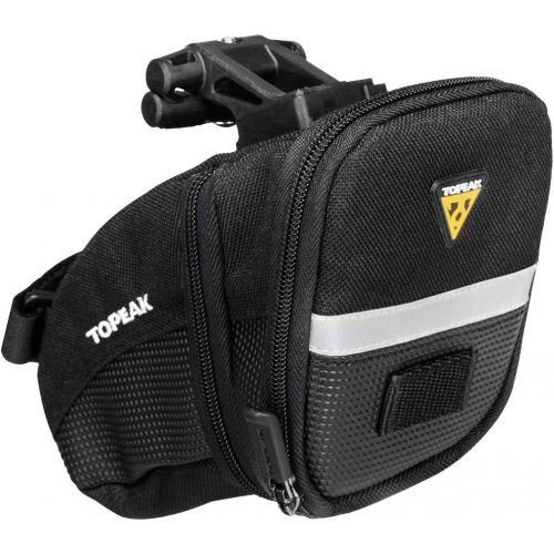  Topeak Aero Wedge Pack, w/ Fixer F25, Medium , Black