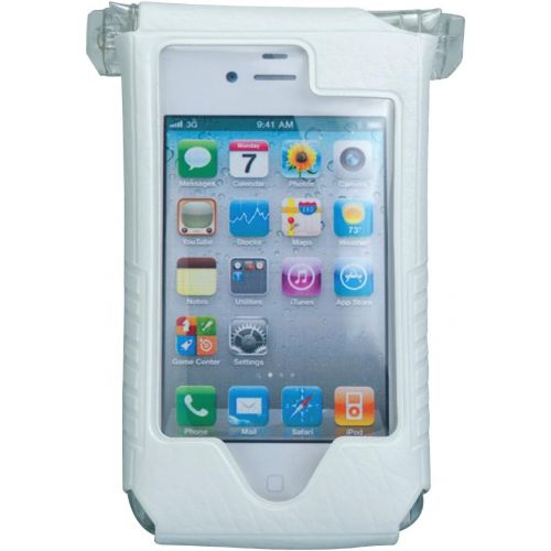  Topeak Phone Dry Bag (White, 2.8x1.2x4.9 Inch)