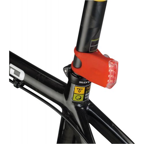  Topeak RedLite DX USB Rear Light (Red with Red LED)