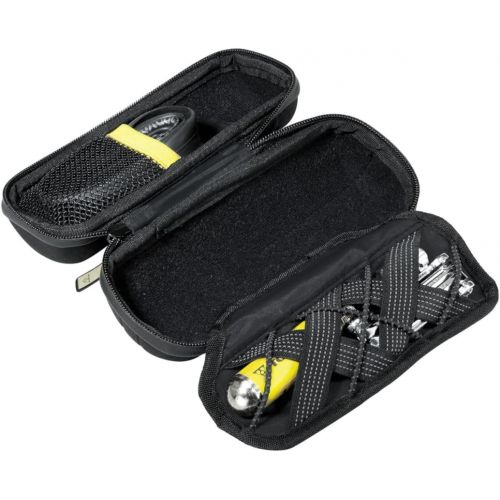  Topeak Unisexs CagePak Handlebar Bag, Black/Yellow, One Size