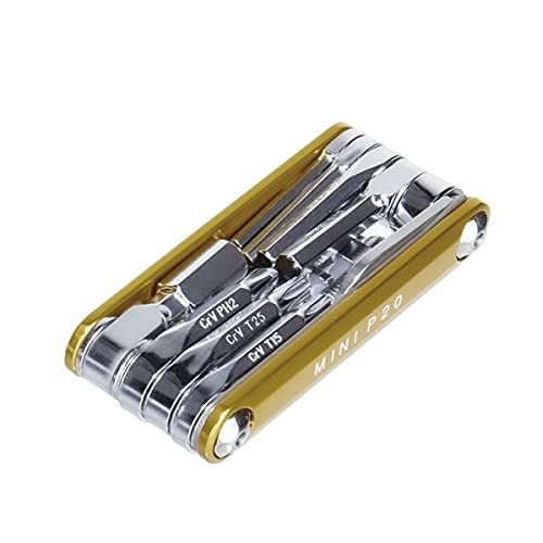  Topeak Unisexs P20 Tools, Gold, One Size