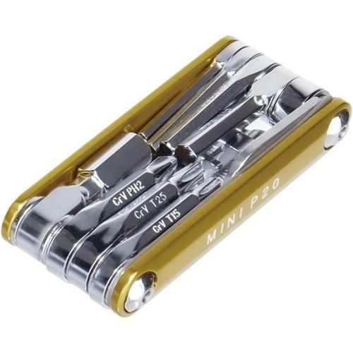  Topeak Unisexs P20 Tools, Gold, One Size