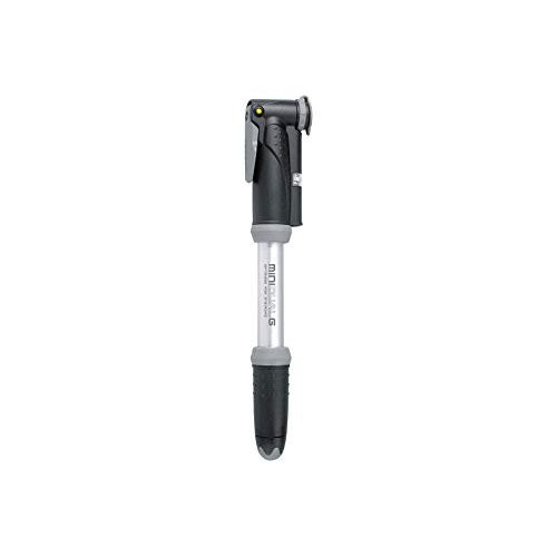  Topeak Mini G MasterBlaster Bike Pump with Gauge Silver, L x W x H ?27.4 x 3.8 x 1.8 cm / 10.8” x 1.5” x 0.7”