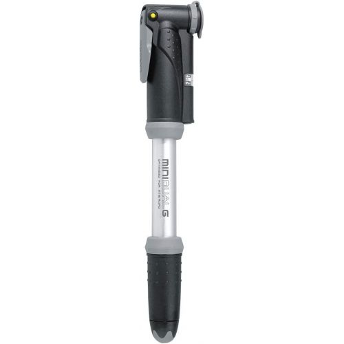  Topeak Mini G MasterBlaster Bike Pump with Gauge Silver, L x W x H ?27.4 x 3.8 x 1.8 cm / 10.8” x 1.5” x 0.7”