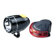 Topeak Highlite Combo II WhiteLite II and RedLite II, Bike Light Set (Black), 5.8 x 3.5 x 3.5 cm / 2.3” x 1.4” x 1.4” (WhiteLite) 5.4 x 5.5 x 2.2 cm / 2.1” x 2.2” x 0.9