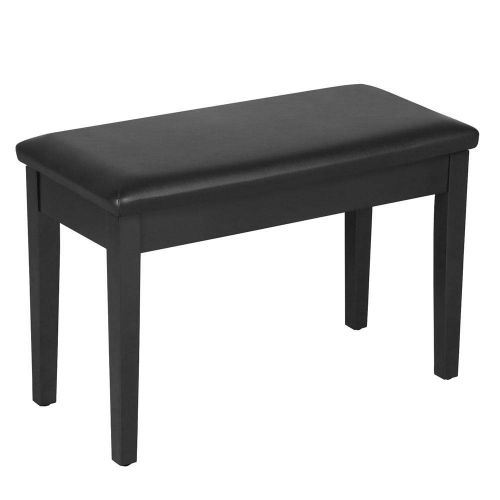  Topeakmart Padded Piano Bench Stool Keyboard Seat Storage Chair Black