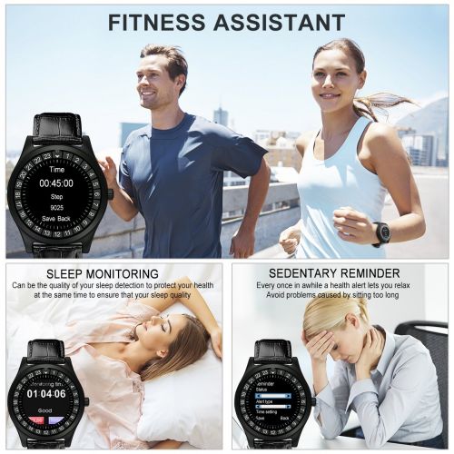  Topffy Smart Watch,Bluetooth Smartwatch Touch Screen Smart Phone Watch Android Smartwatch with CameraSIM Card Slot Waterproof Bluetooth Smart Watch for Android Phones iOS iPhone Samsung