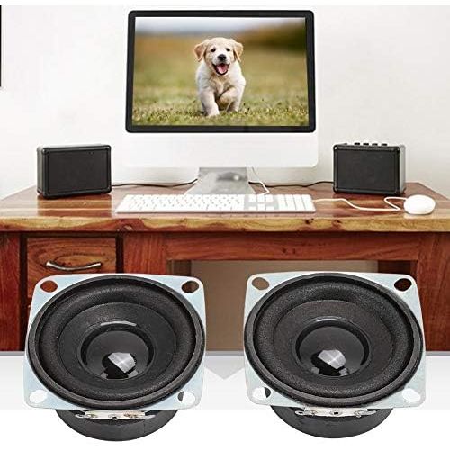  [아마존베스트]-Service-Informationen Topiky Full Range Speaker, 2-Inch 4Ω 3W Full Frequency Bass Audio Speaker Horn Multimedia Speaker for Bluetooth Speaker