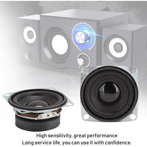  [아마존베스트]-Service-Informationen Topiky Full Range Speaker, 2-Inch 4Ω 3W Full Frequency Bass Audio Speaker Horn Multimedia Speaker for Bluetooth Speaker