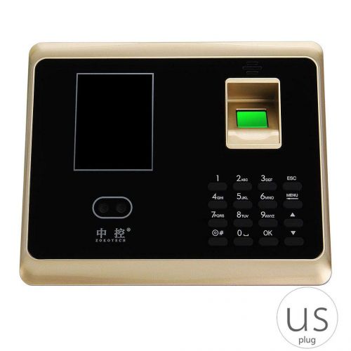  Topker ZK-FA70 Face Recognition Attendance Machine Time Attendance Access Control Keypad System Support 3000 Users