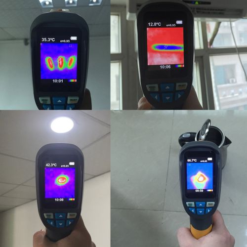  Topker us Hti HT-02D Handheld IR Thermal Imaging Camera Digital Display 1024P 32x32 Infrared Image Resolution Thermal Imager