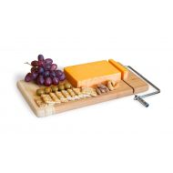 Topline Bamboo Cheese Board with Wire Slicer