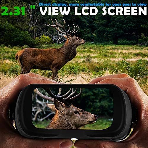  [아마존베스트]Topnaca Digital Infrared Night Vision Binoculars, IR Night Vision Device for Bird Watching, Travel, Hunting with 2.31 Inch TFT LCD, Night Vision Binoculars with 1M HD Photo & 960P Video fr